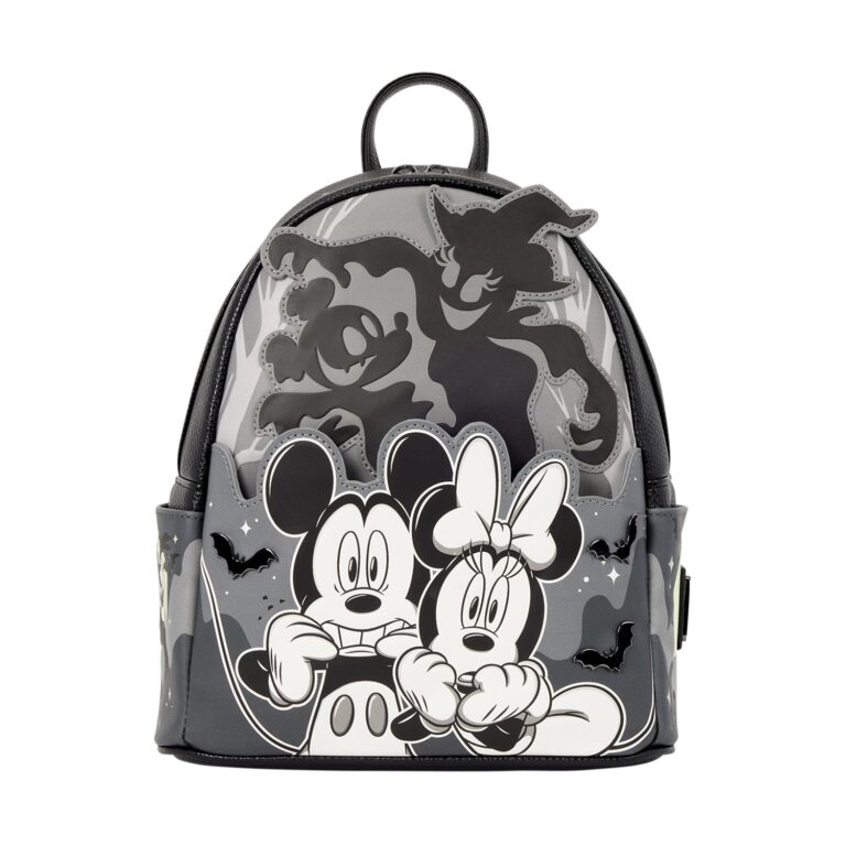Loungefly Disney: Mickey & Minnie Ghost Light Up Glow Mini Backpack (WDBK4679)