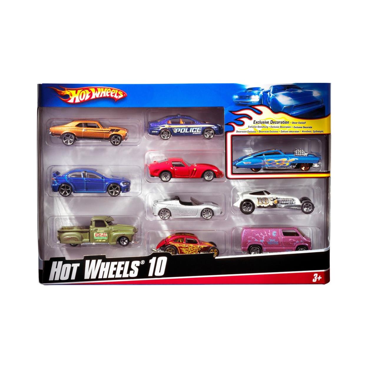 Mattel Hot Wheels - Cars Set Of 10 Random (54886)