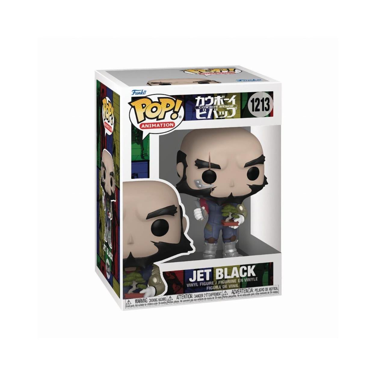 120820266a7cf1da671b7.jpeg Funko Pop! Animation: Cowboy Bebop S3 - Jet Black (with Bonsai) #1213 Vinyl Figure