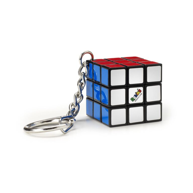 Spin Master Rubik’s Cube: Classic 3x3 Cube with Keychain (6064001)