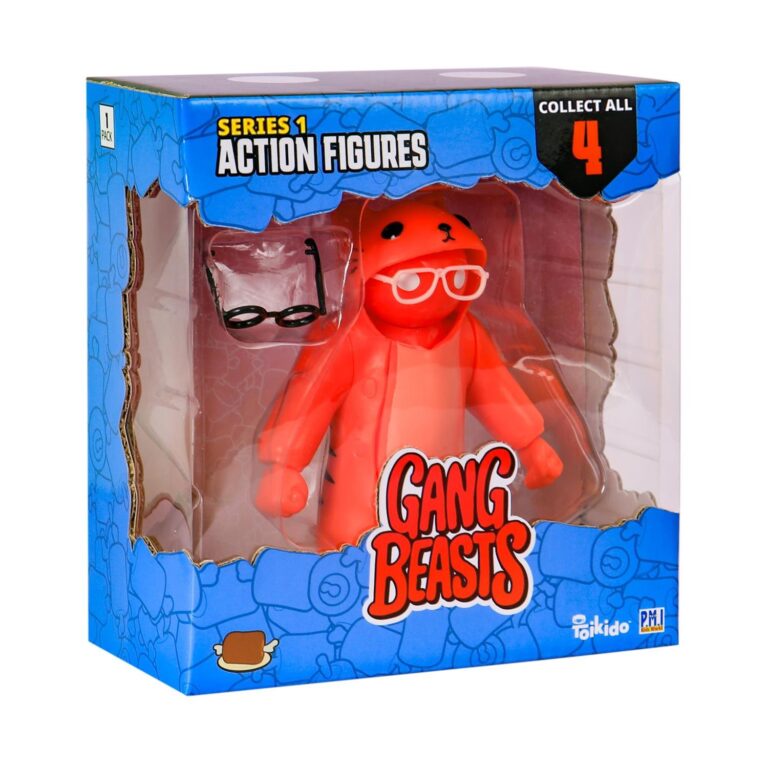 P.M.I. Gang Beasts Action Figures 11.5cm - 1 Pack (S1) (Random) (GB6000)
