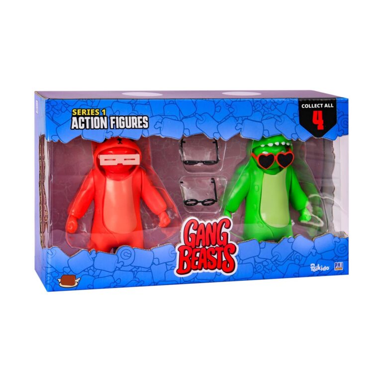 P.M.I. Gang Beasts Action Figures 11.5cm - 2 Pack (S1) (Random) (GB6002)