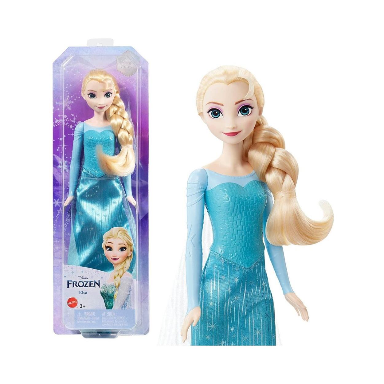 Mattel Disney: Frozen - Elsa (Light Blue-Green Dress) (HLW47)