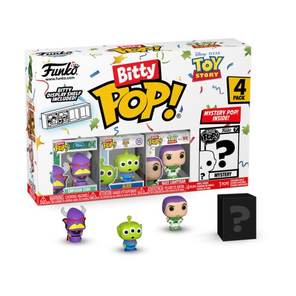 Funko Bitty Pop! 4-Pack: Disney Toy Story - Emperor Zurg Vinyl Figures