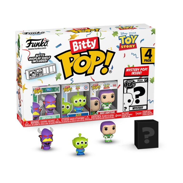 Funko Bitty Pop! 4-Pack: Disney Toy Story - Emperor Zurg Vinyl Figures