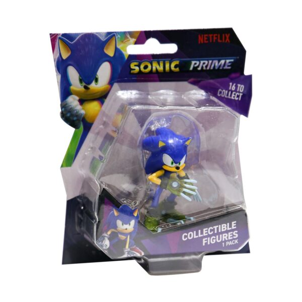 P.M.I. Sonic Prime - 1 Pack (S1) Collectible Figure 6.5cm (Random) (SON2010)