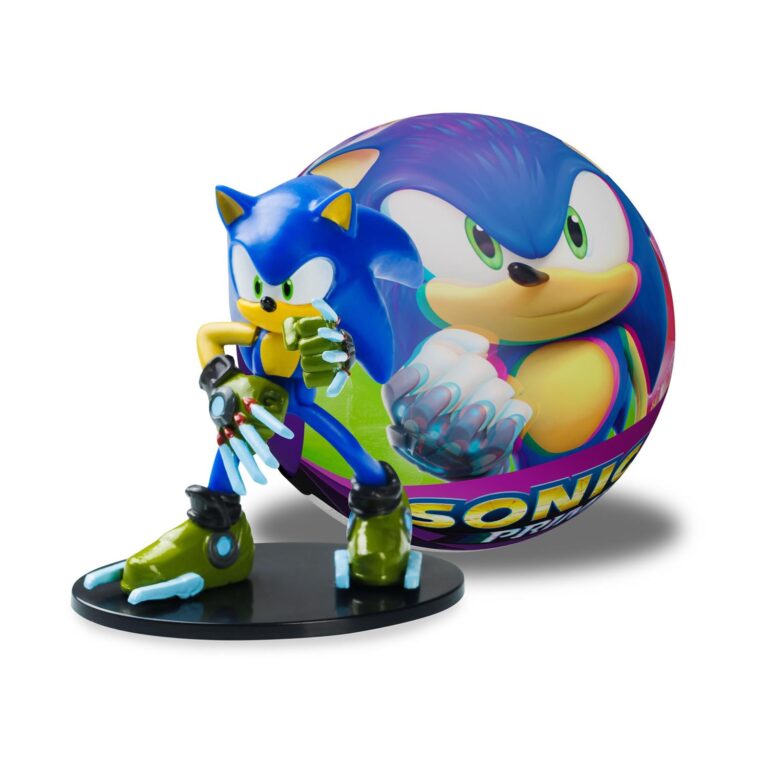 P.M.I. Sonic Prime Capsule Articulated - 1 Pack (S1) Action Figure (7.5cm) (Random) (SON6008)
