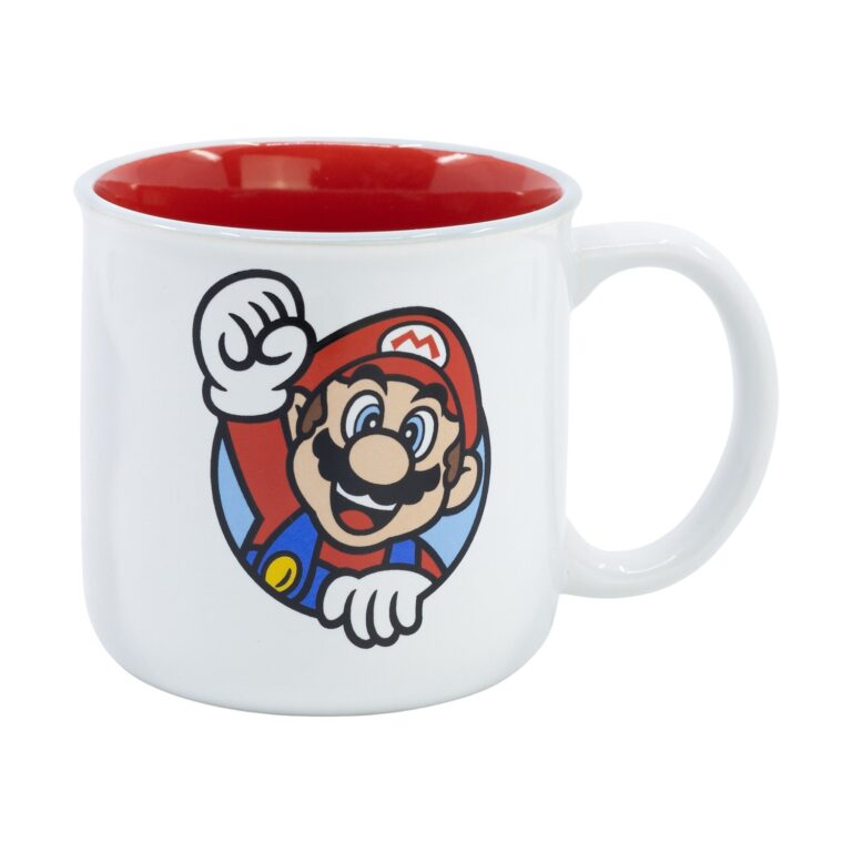 Stor: Super Mario - Ceramic Breakfast Mug in Gift Box (400ml) (8616)
