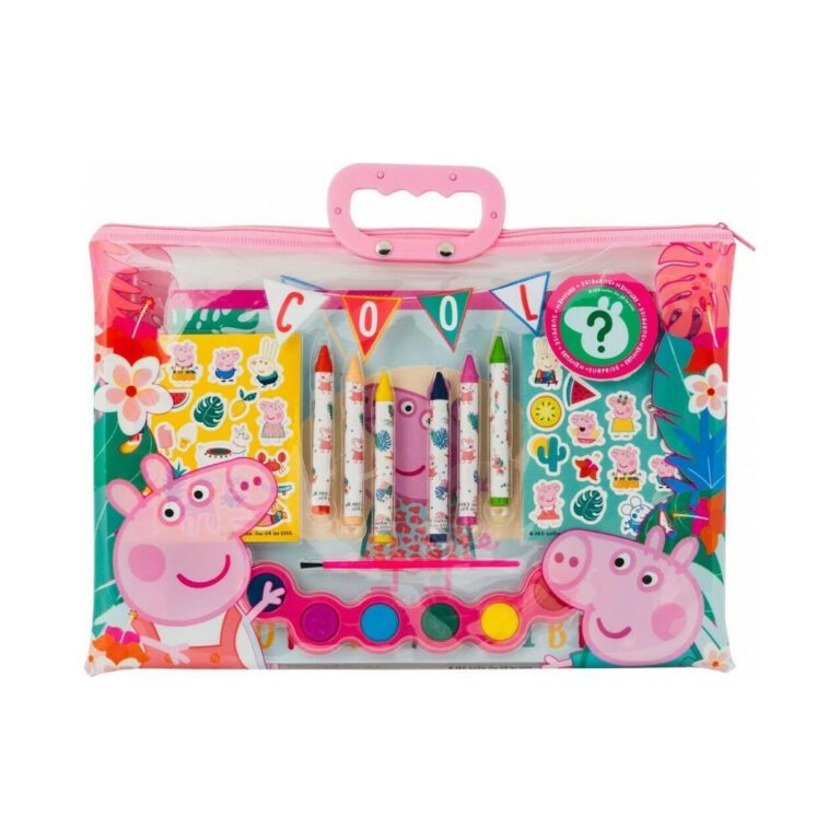 AS Drawing Set Peppa Pig Transparent Bag (1023-68002)