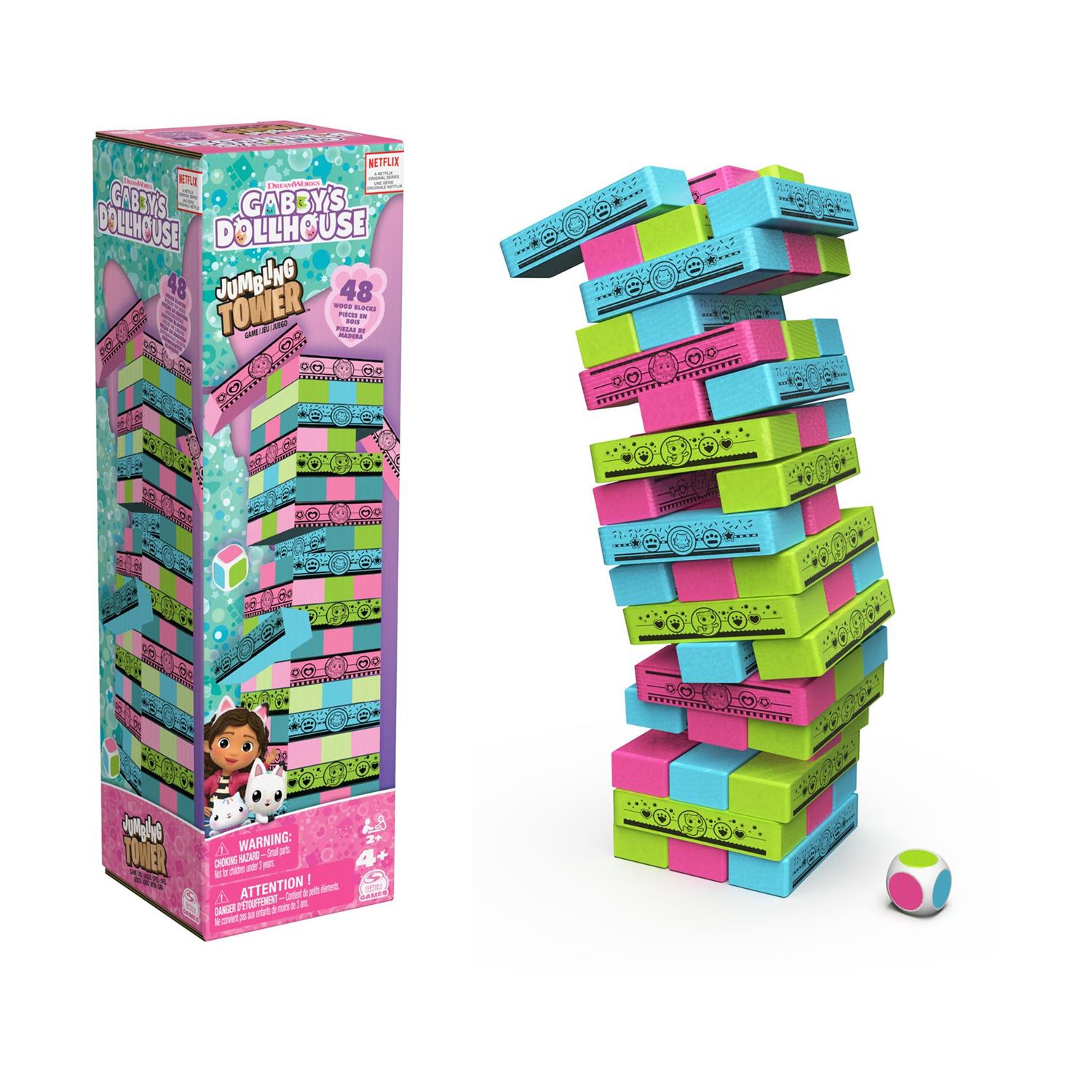 Spin Master Gabby's Dollhouse: Jumbling Tower (6066778)