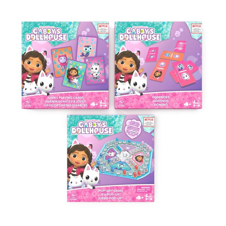 Spin Master Gabby's Dollhouse: 3Pack Games Bundle (6066779)