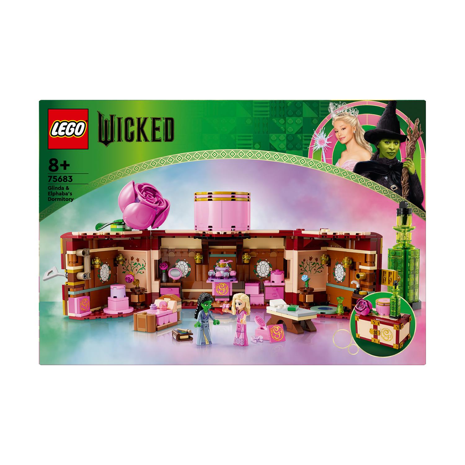 LEGO Wicked: Glinda & Elphaba's Dormitory (75683)