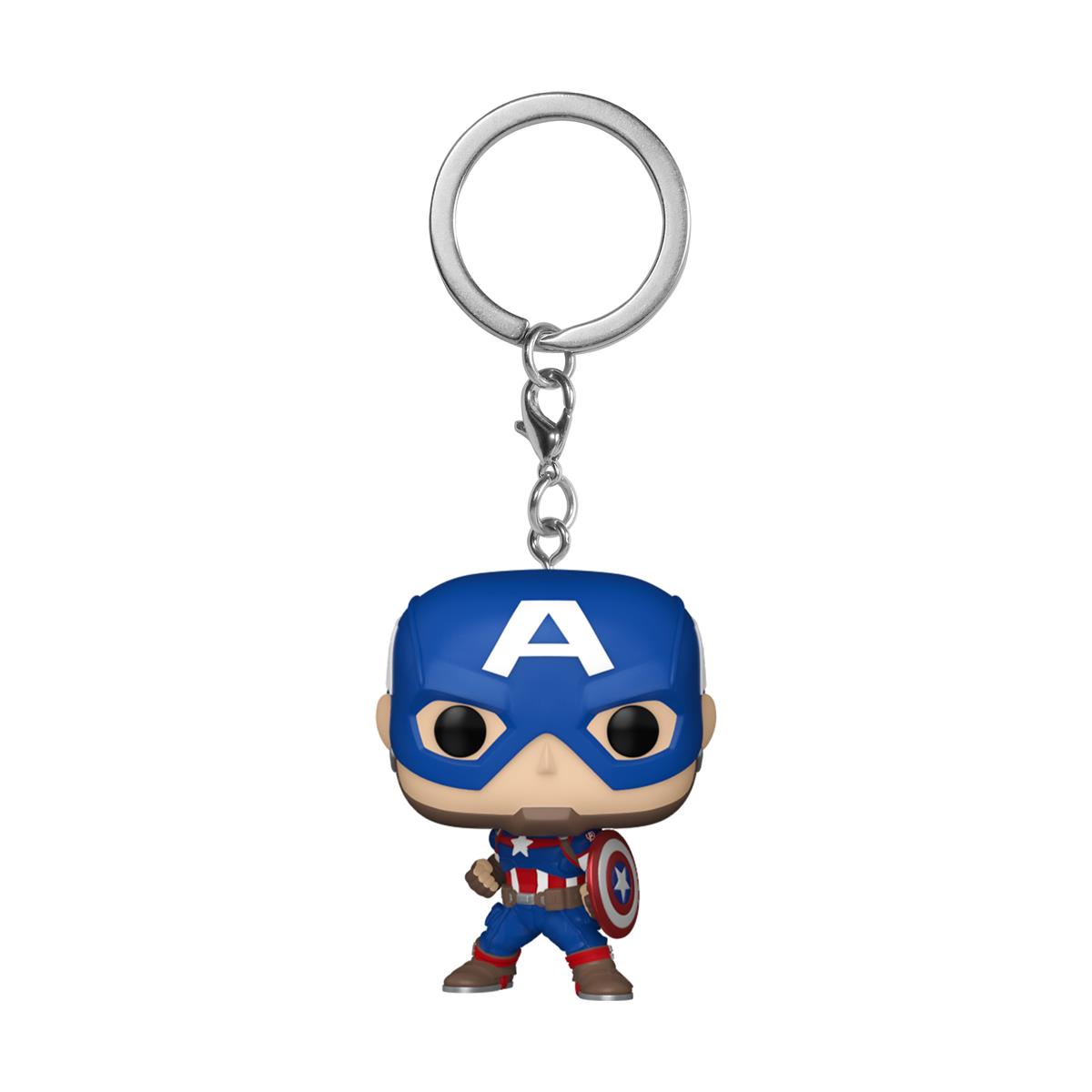 120820266a7d023a9f03a.jpeg Funko Pocket Pop: Marvel New Classics - Captain America Vinyl Figure Keychain