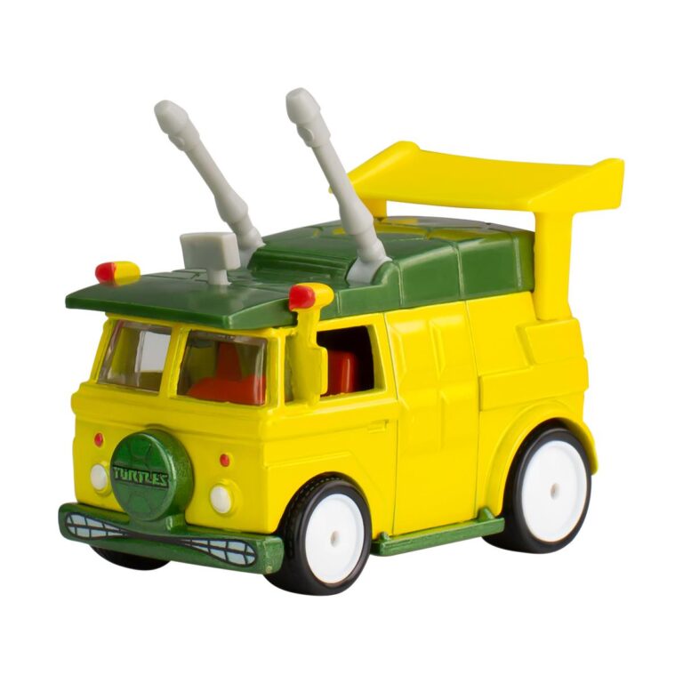 Mattel Hot Wheels Pop Culture: Teenage Mutant Ninja Turtles - Party Wagon Vehicle (HXF04)