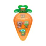 Funko 3-Pack Carrot Pocket Pop!: Teenage Mutant Ninja Turtles - Leonardo/Raphael/Splinter Vinyl Figures