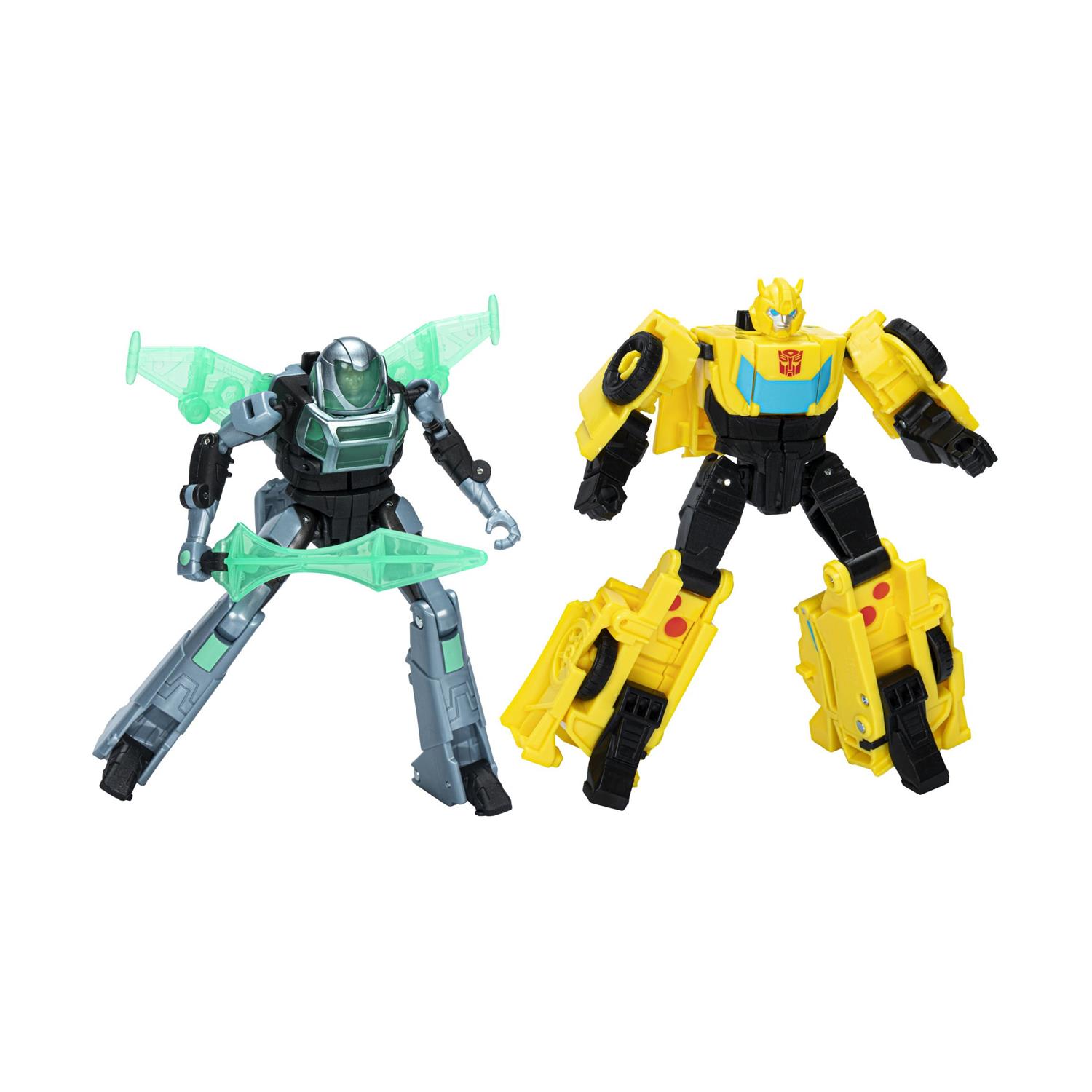 120820266a7d04caa7132.jpeg Hasbro Transformers Earthspark: Cyber-Combiner - Bumblebee & Mo Malto Action Figures (F8439)