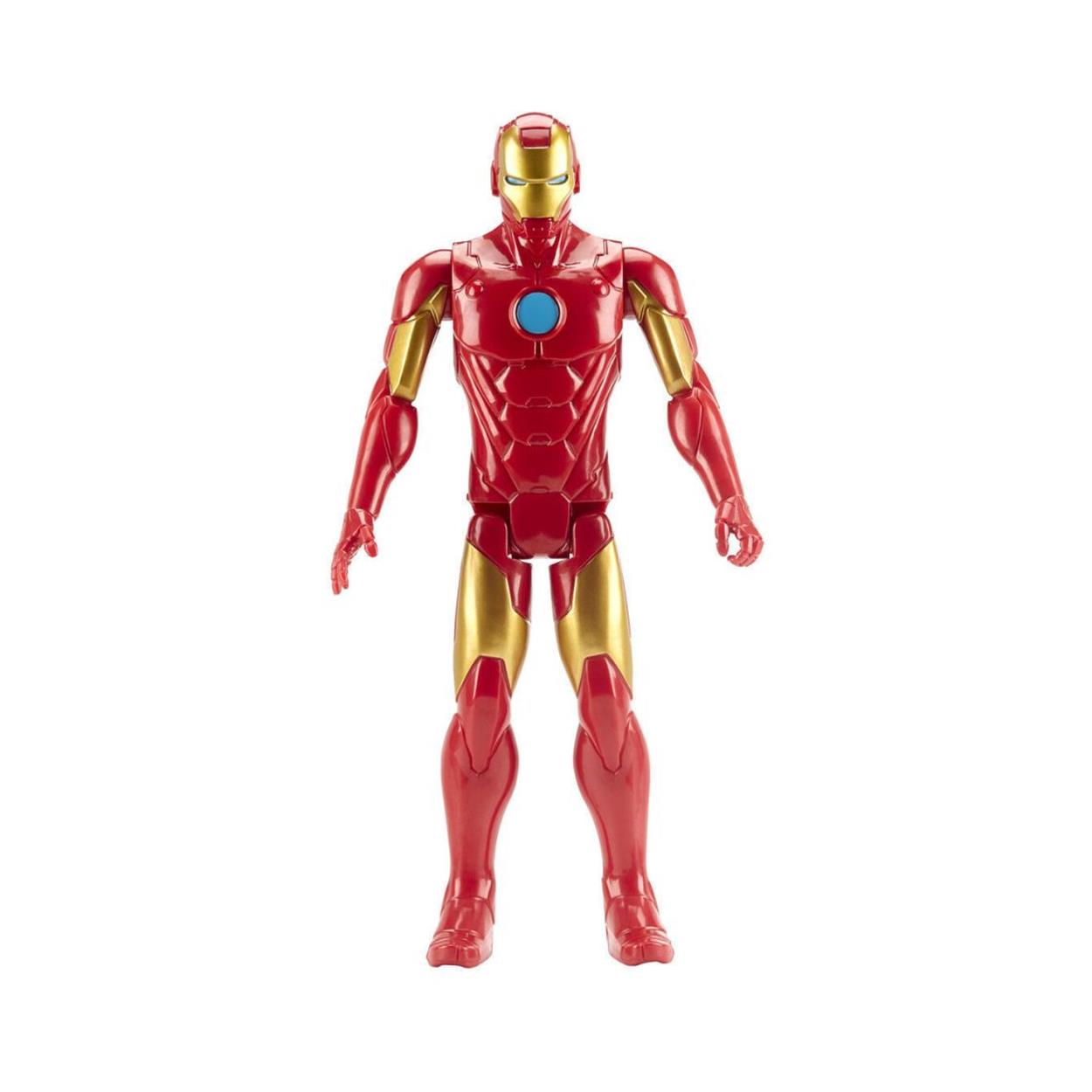120820266a7d04ccb5ac8.jpeg Hasbro Marvel Avengers: Titan Hero Series - Iron Man Action Figure (30cm) (E7873)
