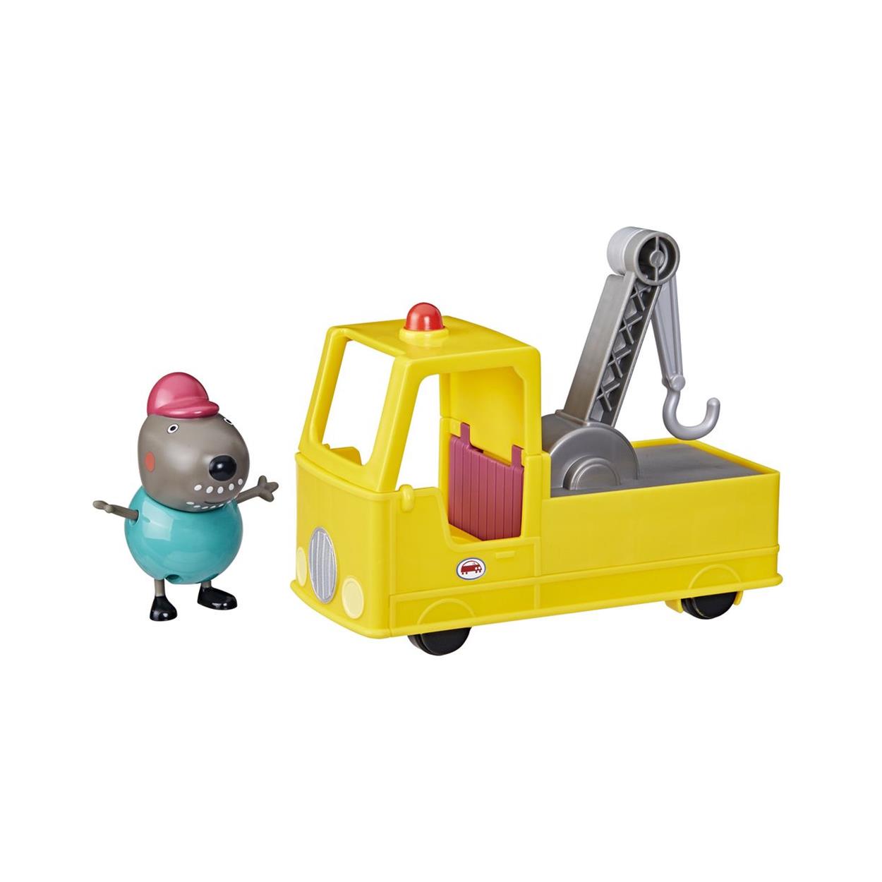 120820266a7d04d91697d.jpeg Hasbro Peppa Pig - Granddad Dog's Tow Truck (F9519)