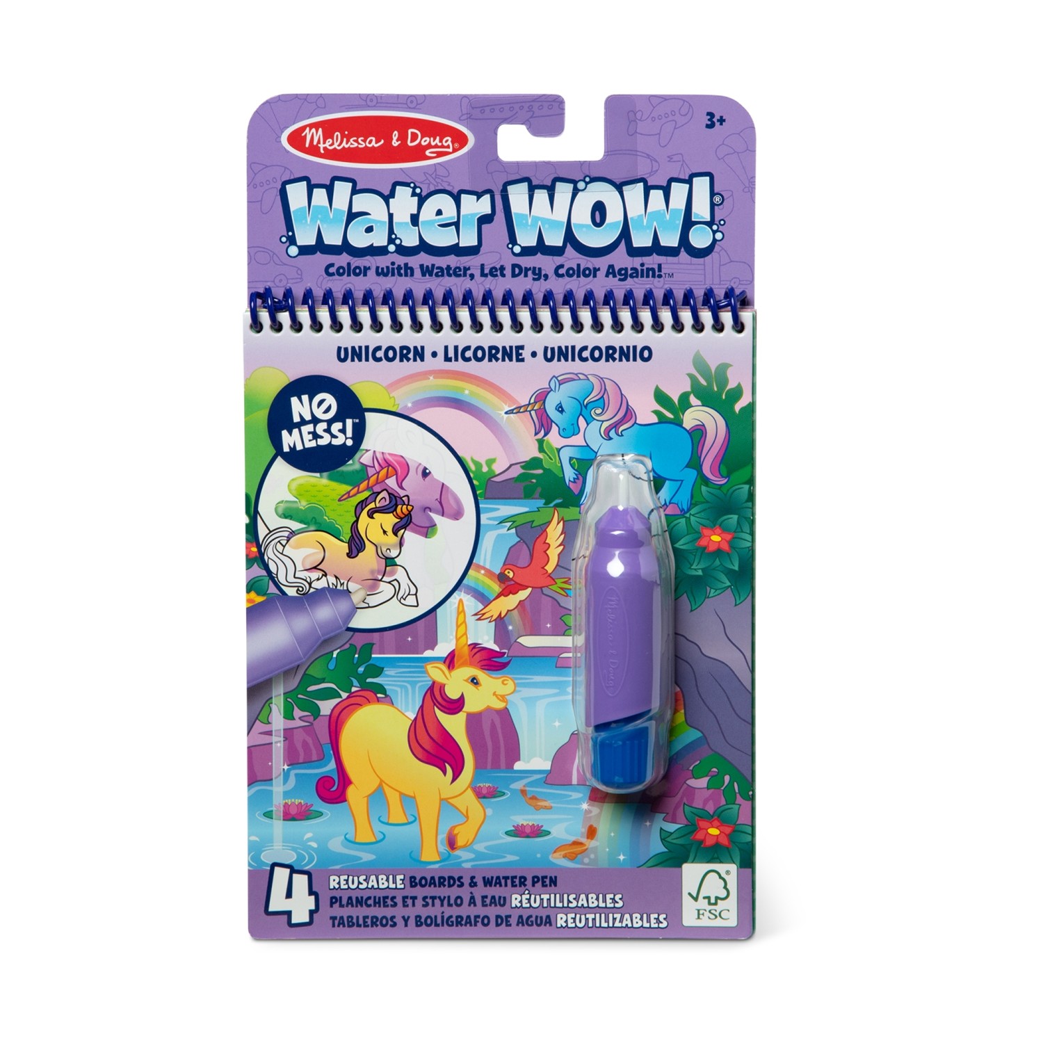 Melissa & Doug: Water Wow! - Unicorn (6076735)