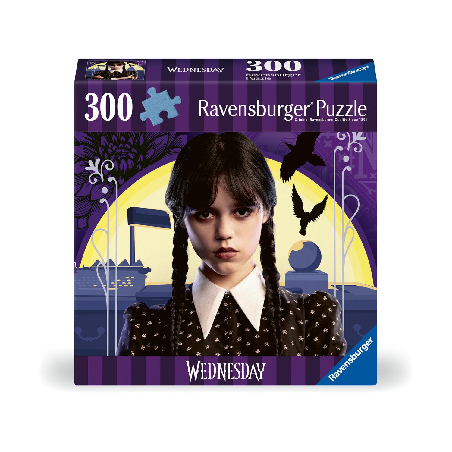 130820266a7d0907778a0.jpeg Ravensburger Puzzle: Wednesday - No Hug Zone (300pcs) (17575)