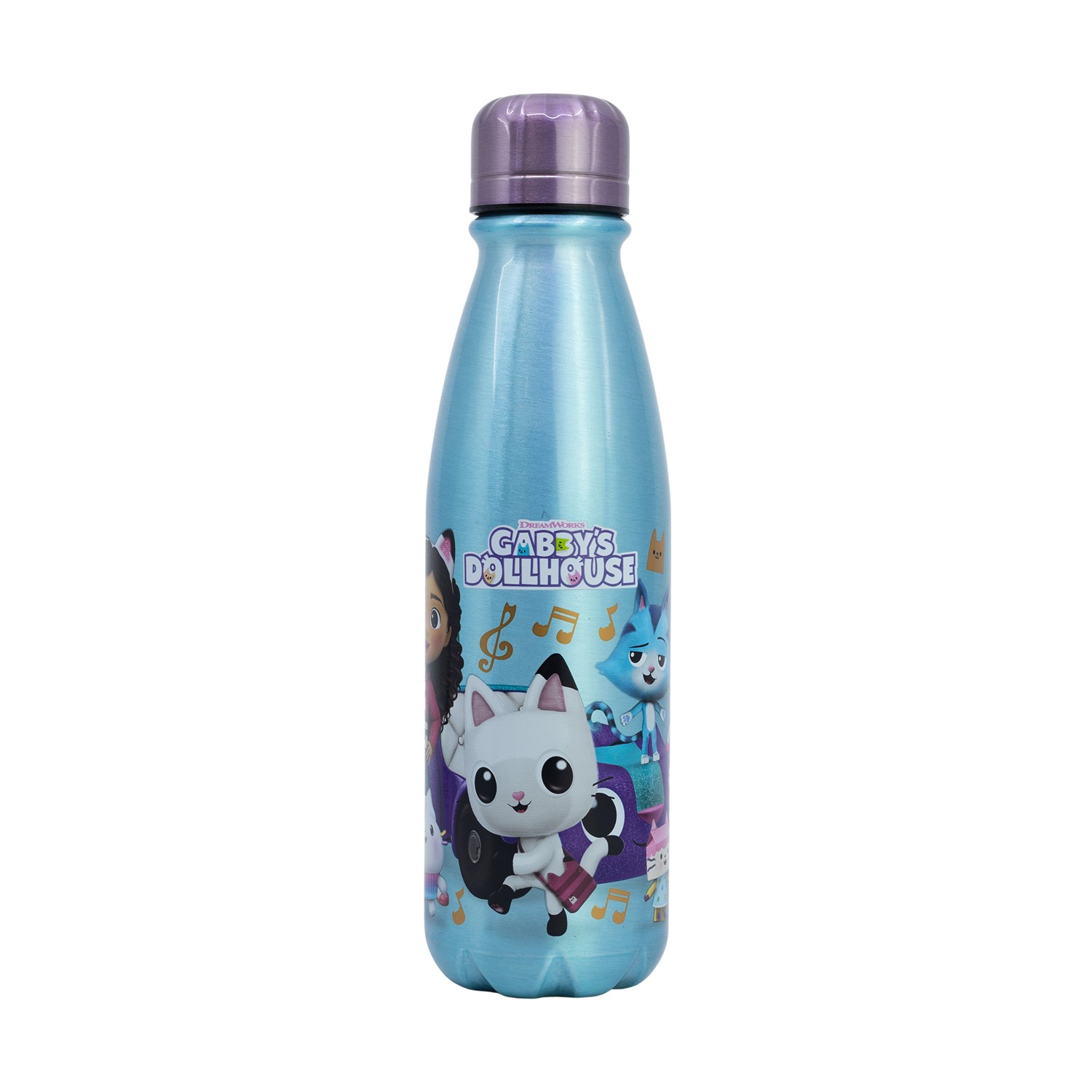 130820266a7d0e8bb50bf.jpeg Stor: Gabby Dollhouse - Daily Aluminium Bottle (600ml) (21240)