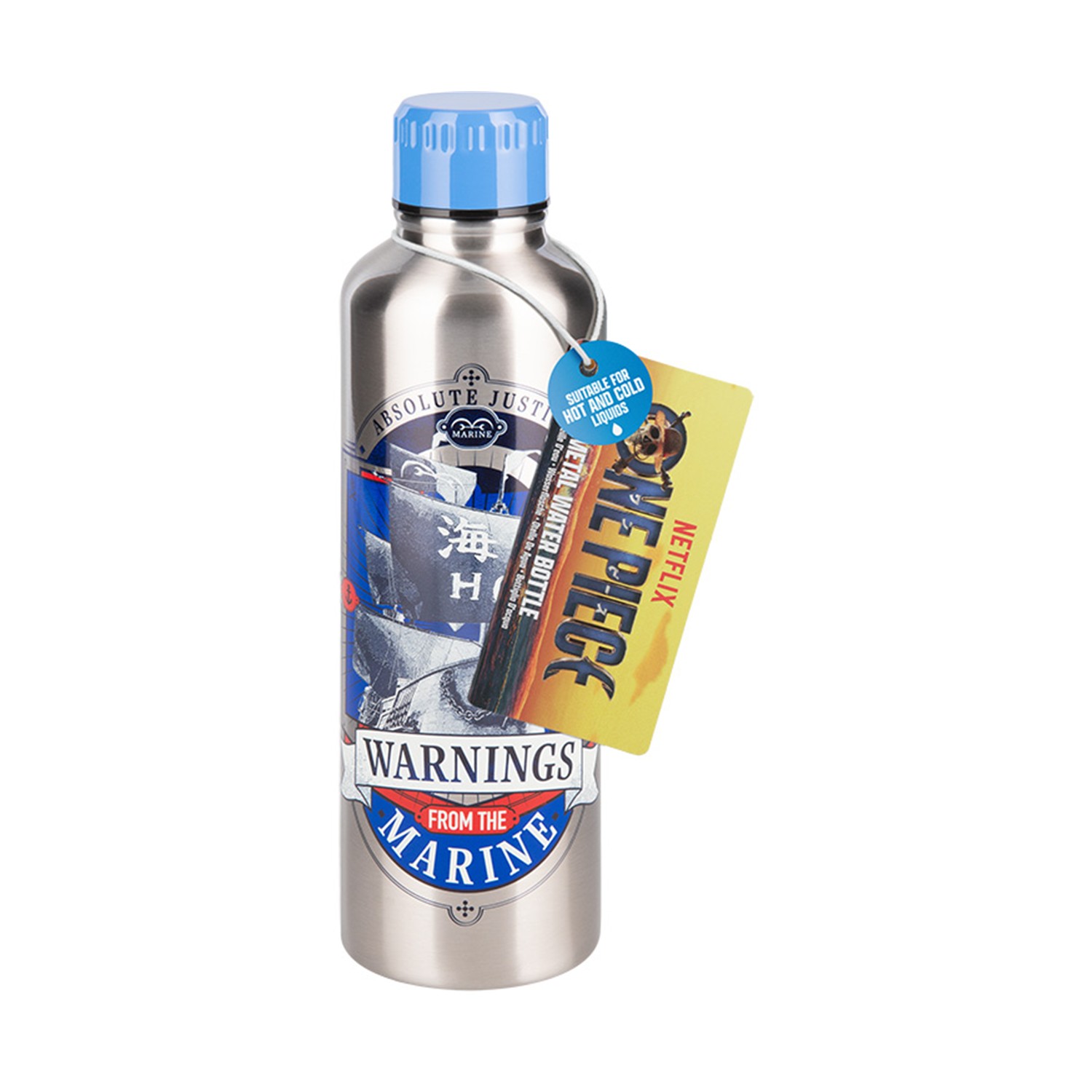130820266a7d14fd8d905.jpeg Paladone: One Piece - Metal Water Bottle (PP14520OPNF)