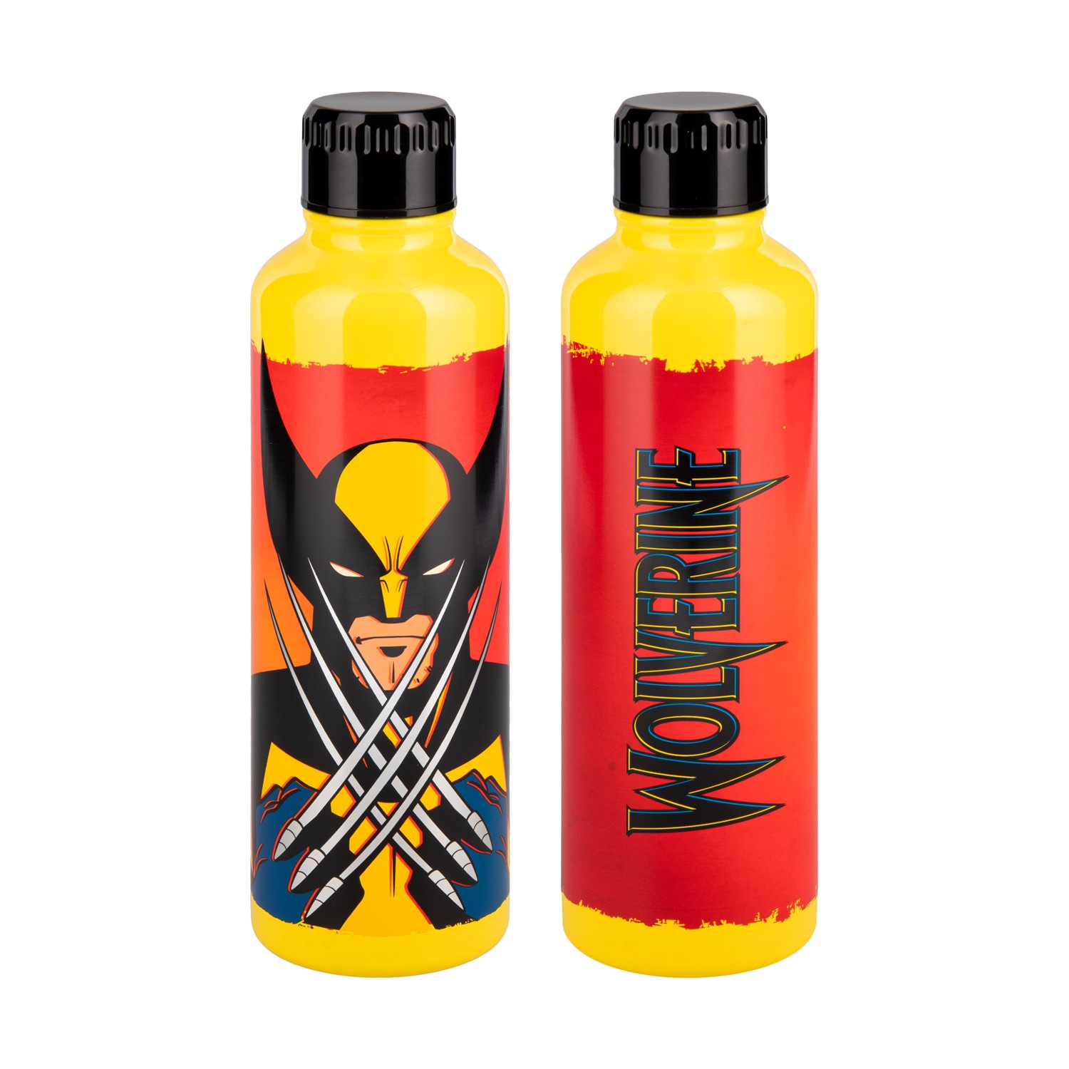 130820266a7d15120c947.jpeg Paladone: Marvel Wolverine - Metal Water Bottle (PP14785XM)