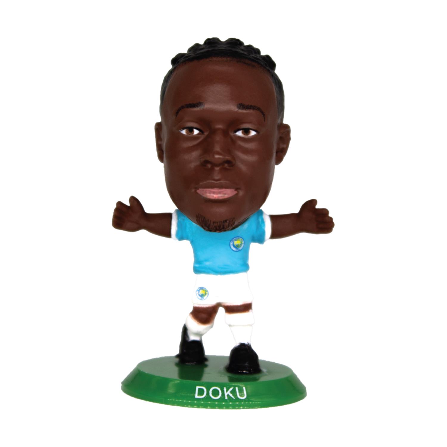 130820266a7d15ec57753.jpeg Creative Toys - Soccerstarz: Man City Jeremy Doku - Home Kit (Classic Kit) Figure (405883)