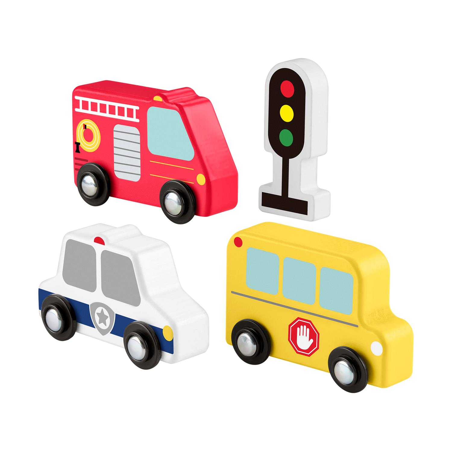 Fisher Price : Wooden Vehicle Pack (JCY32)