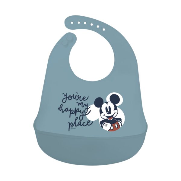 Stor Disney: Mickey Mouse Full Of Smiles - Toddler Silicone Bib (10429)