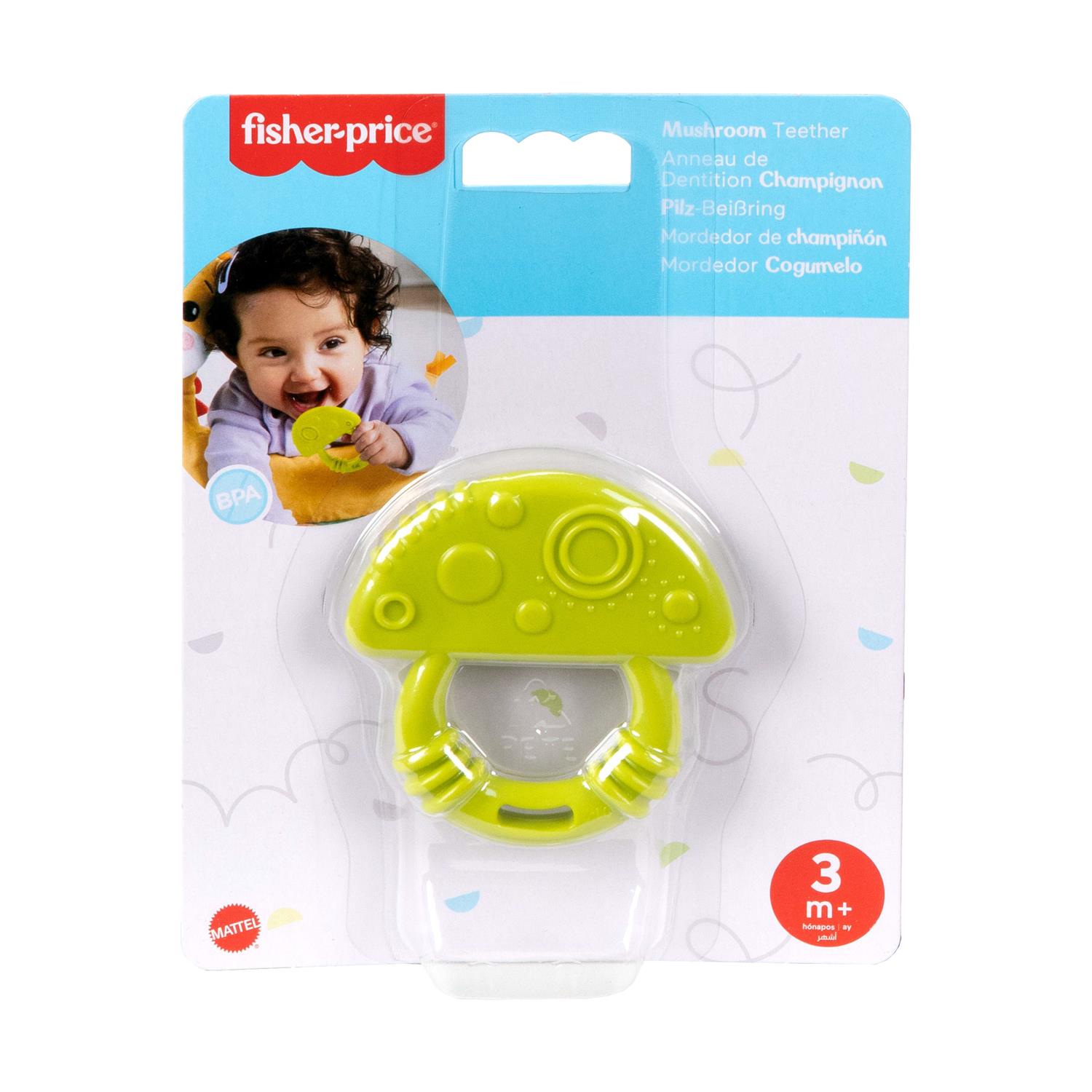 Fisher Price - Mushroom Teether (JFJ99)