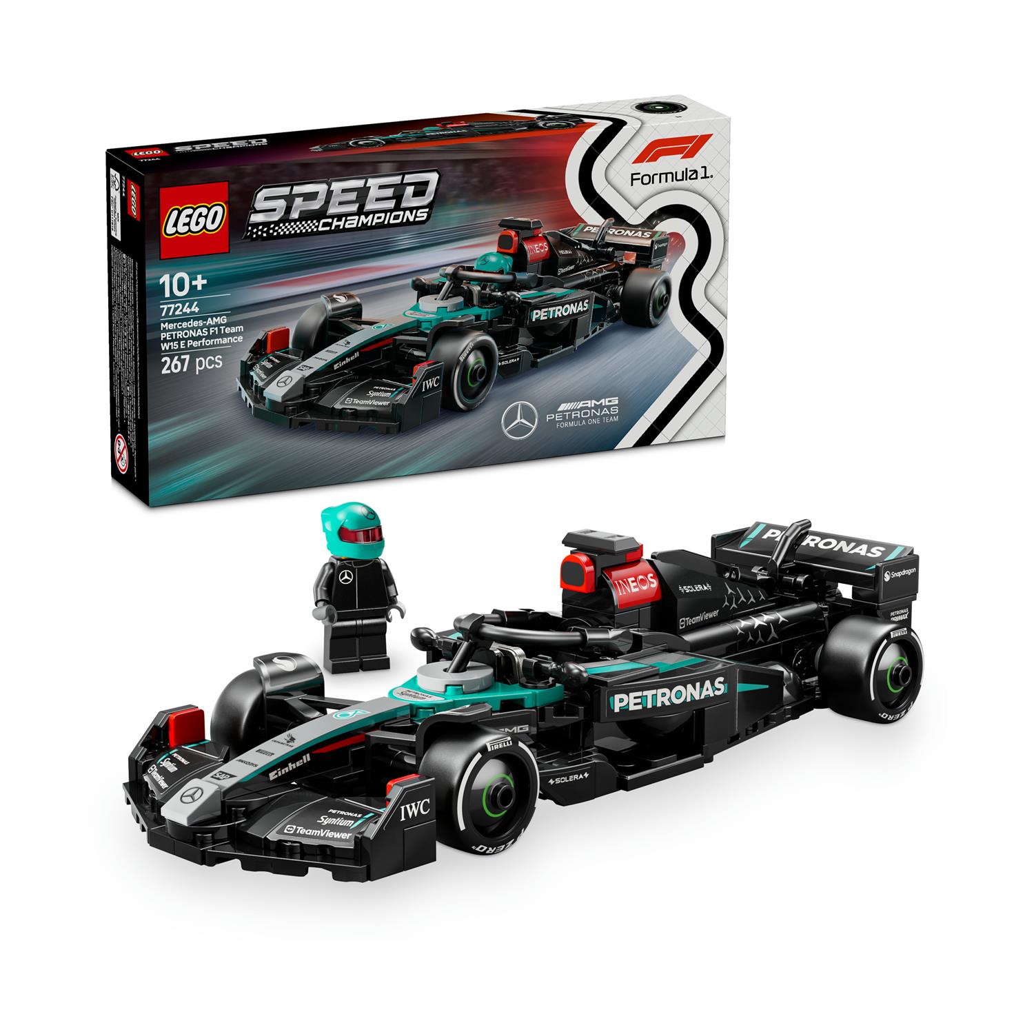 130820266a7d1a36ef1fb.jpeg LEGO Speed Champions: Mercedes-Amg F1 W15 Race Car (77244)