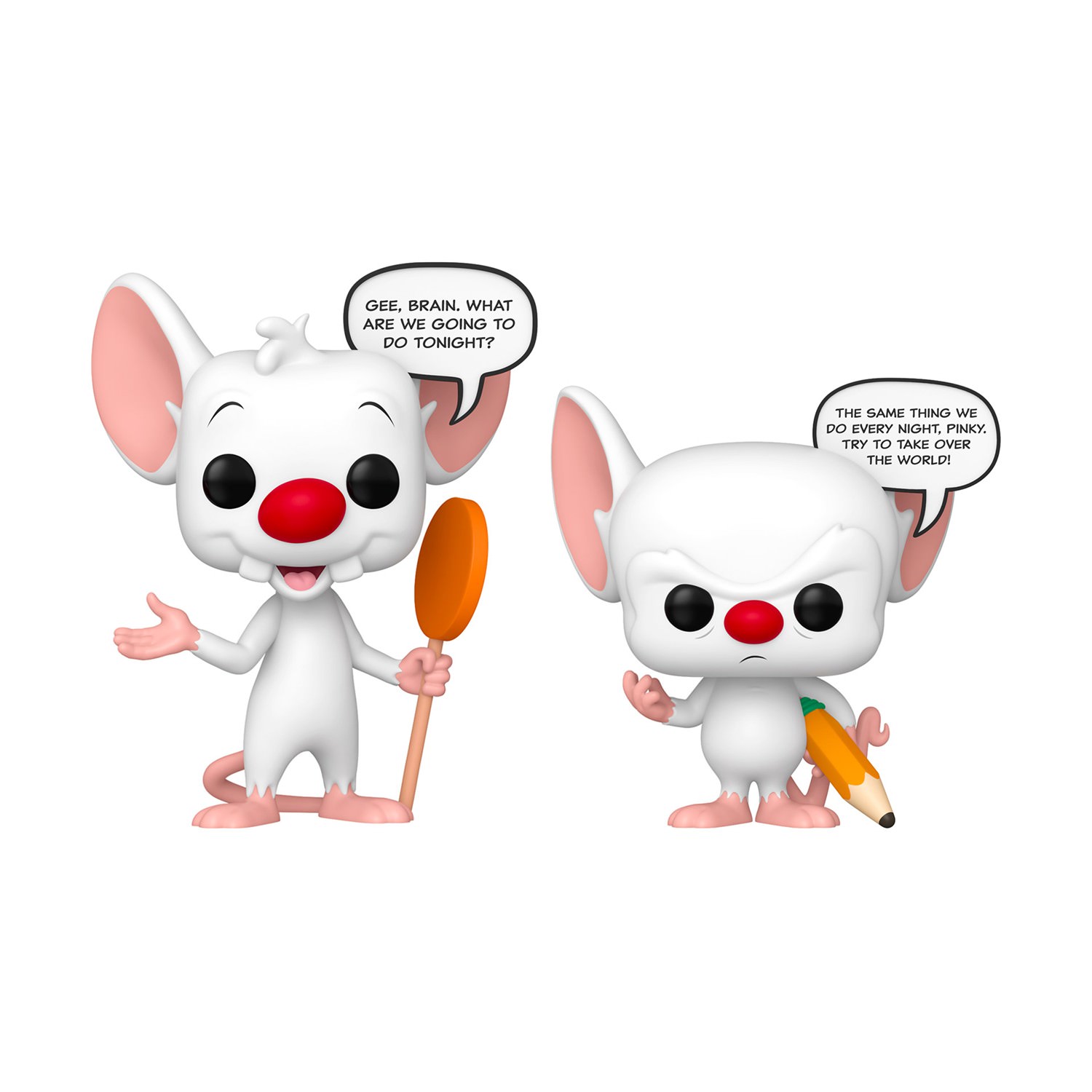 130820266a7d1b1f13c51.jpeg Funko Pop! 2-Pack Animation Sayings: Pinky & The Brain (Glows in The Dark) (Special Edition) Vinyl Figures