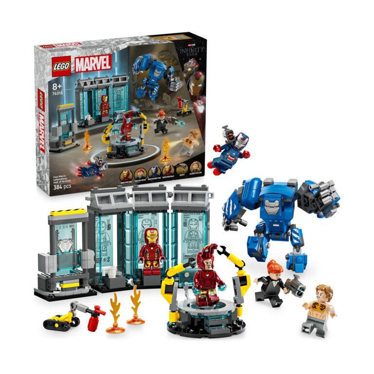 LEGO Marvel: Iron Man’s Laboratory - Hall of Armor (76315)