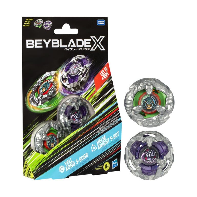 Hasbro BeyBlade X: Dual Pack - Yell Kong Helm Knight (G0198)