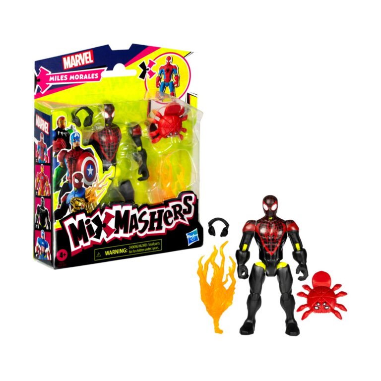 Hasbro Marvel: Mixmashers - Miles Morales Action Figure (F9214)