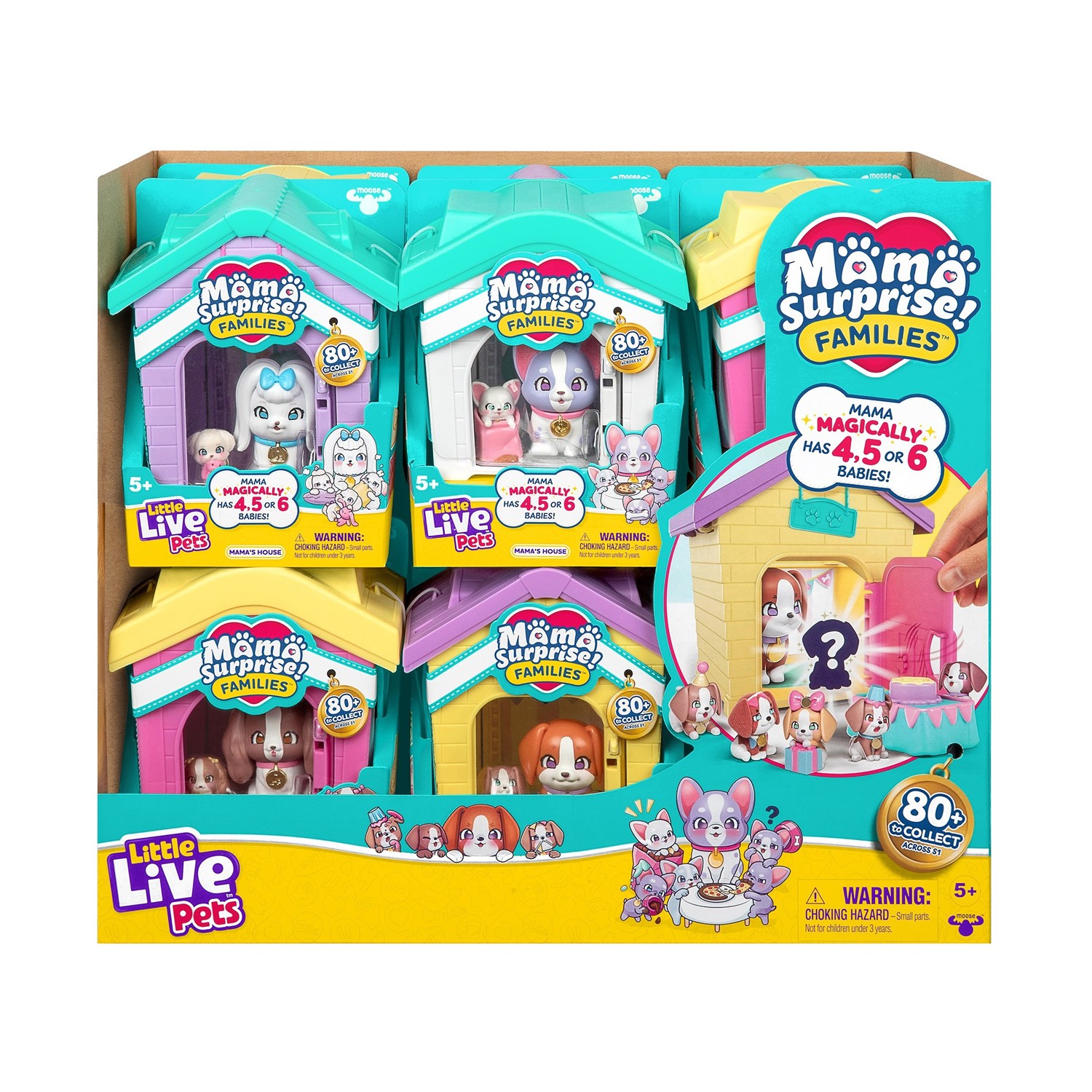 130820266a7d20457ea71.jpeg Giochi Preziosi Little Live Pets: Mama Surprise! Families (Random) (LP306000)
