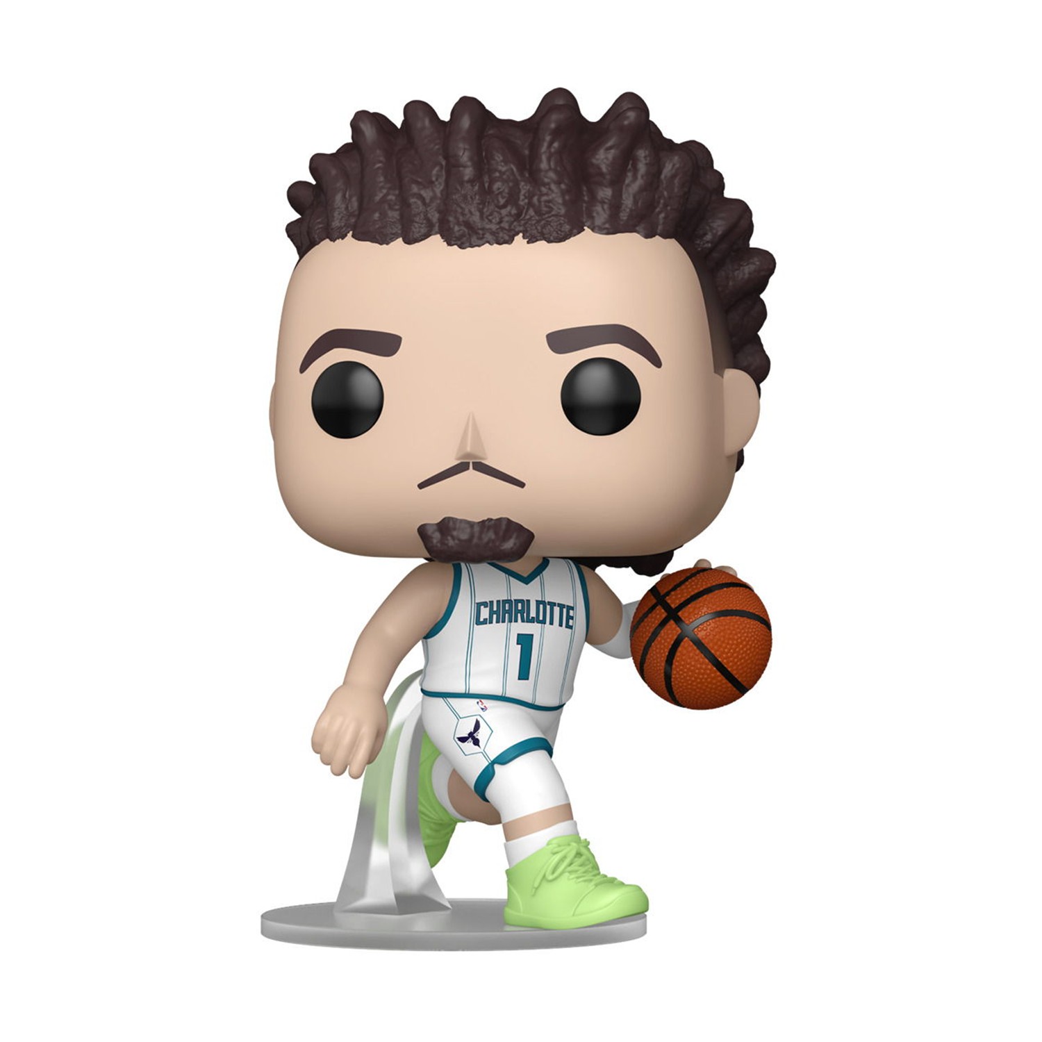 130820266a7d21e112fd9.jpeg Funko Pop! Basketball: Charlotte Hornets - Lamelo Ball (Association Edition Jersey) #228 Vinyl Figure