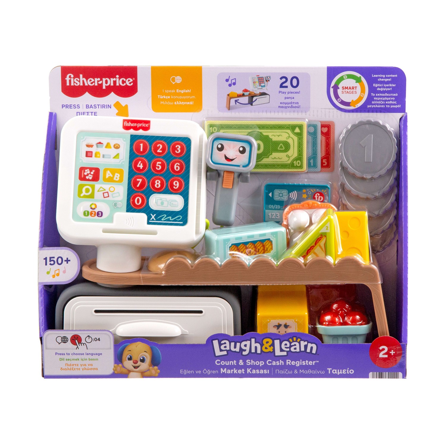 Fisher-Price: Laugh & Learn - Count & Shop Cash Register (JGW99)