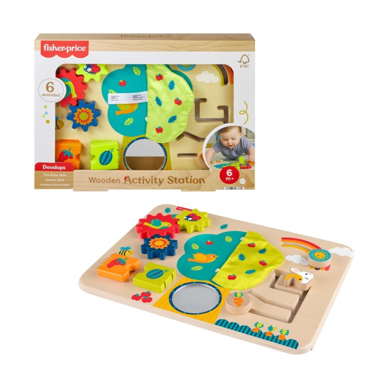Fisher-Price: Wooden Activity Station (JDM53)