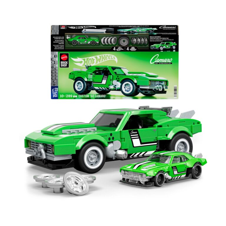 Mattel Brick Shop: Hot Wheels Speed Series - '68 Camaro by Chevrolet Vehicle (JFT16)
