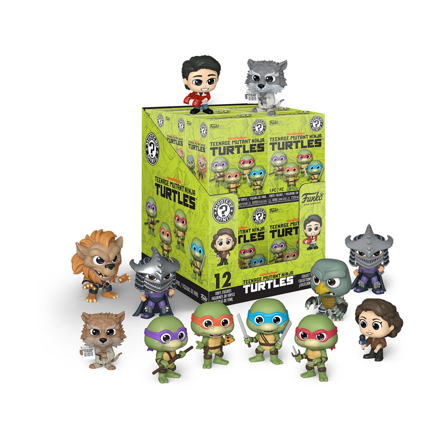 130820266a7d26925727d.jpeg Funko Mystery Minis: The Teenage Mutant Ninja Turtles (Blind Box/Random) Vinyl Figures