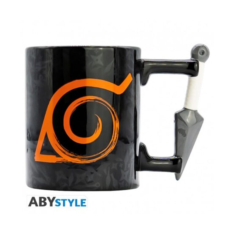Abysse: Naruto Shippuden - Kunai Konoha 3D Handle Mug (460ml) (ABYMUGA095)