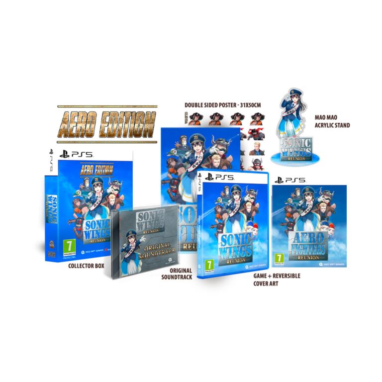 PS5 Sonic Wings Reunion - Collector's Edition