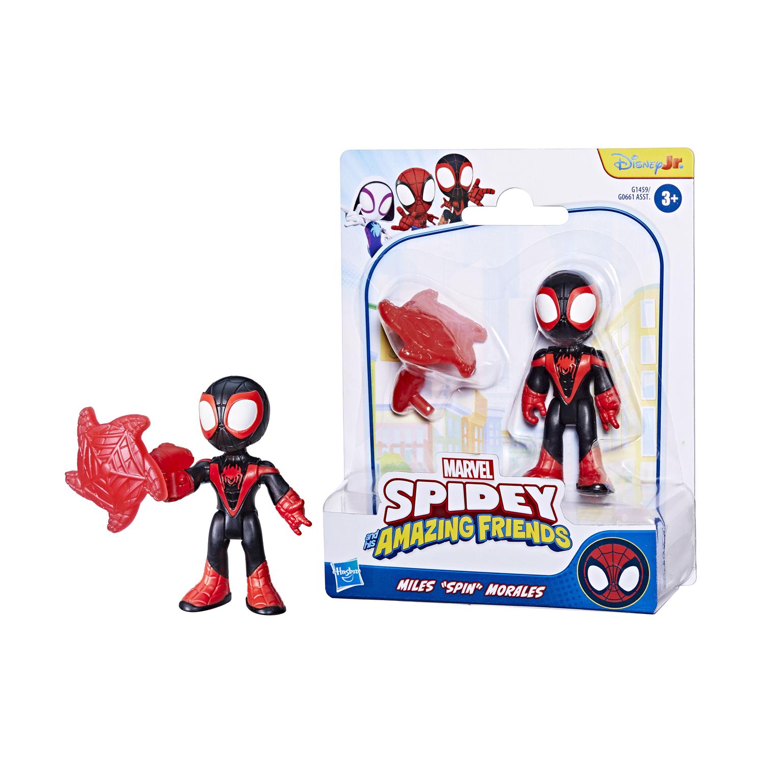 130820266a7d27ca14f25.jpeg Hasbro Disney Jr. Marvel: Spidey And His Amazing Friends - Miles ''Spin'' Morales 3" Figure (G1459)