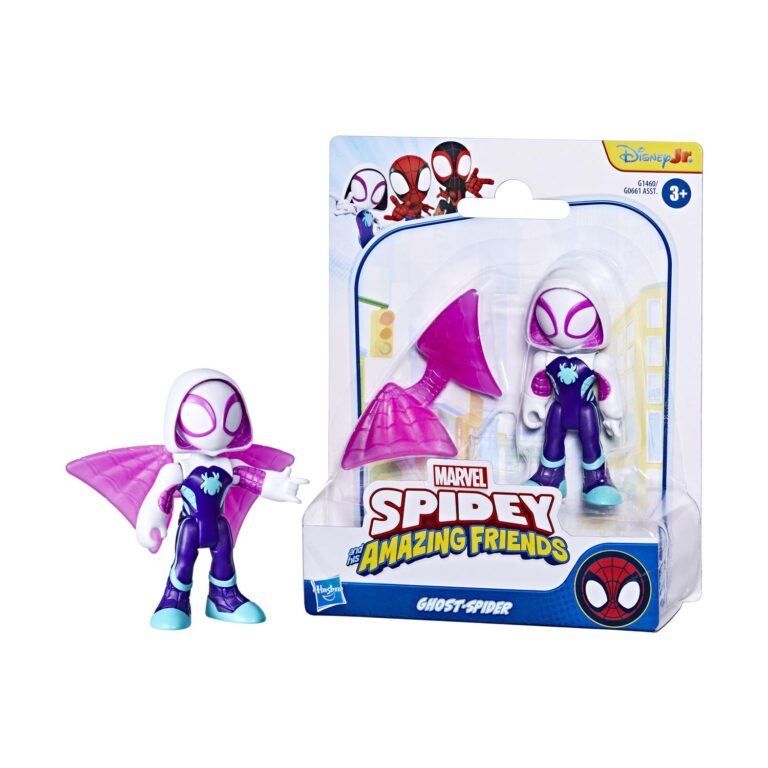 Hasbro Disney Jr. Marvel: Spidey And His Amazing Friends - Ghost-Spider 3" Figures (G1460)