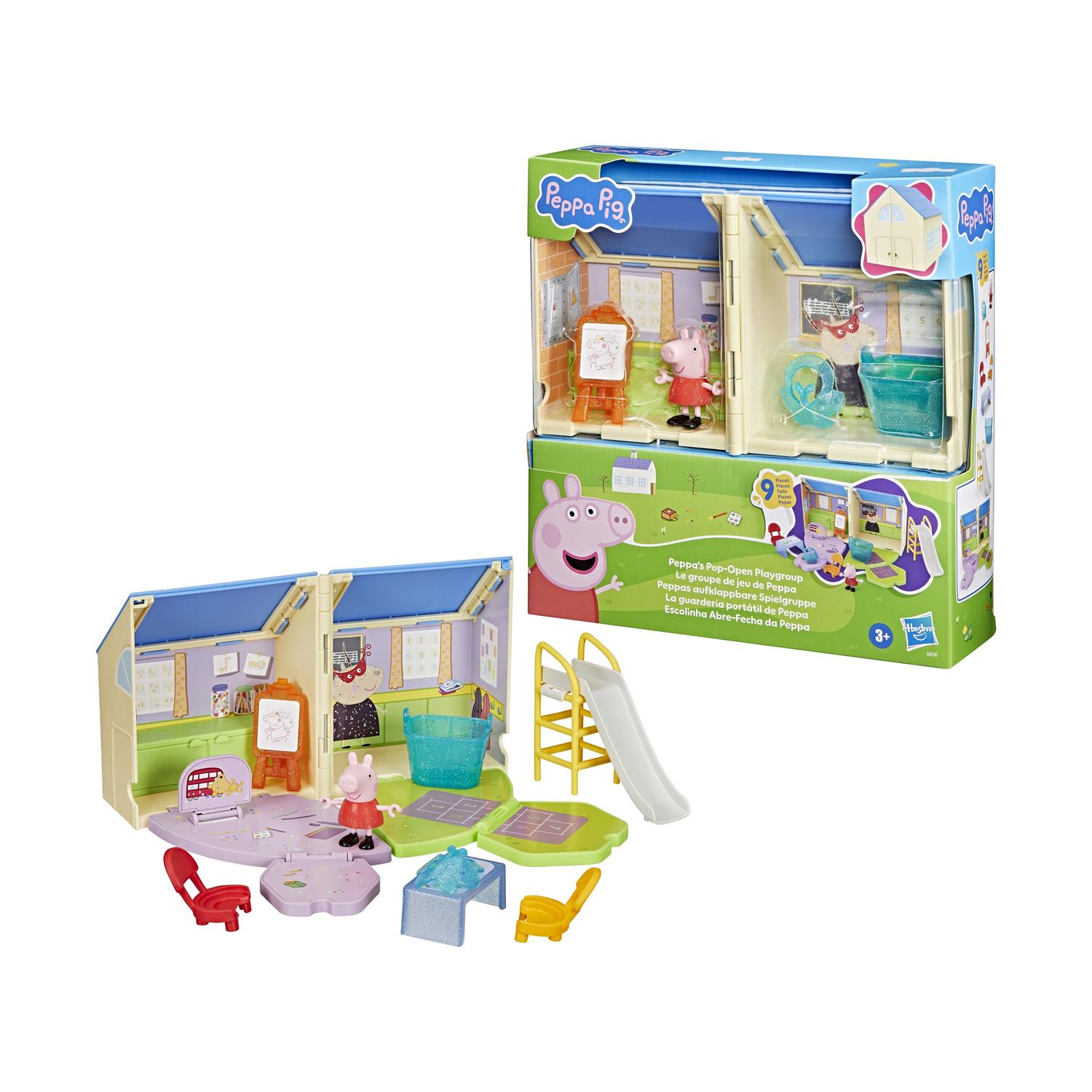 130820266a7d2802224fe.jpeg Hasbro Peppa Pig: Peppa's Pop-Open Playgroup - Playset (G0530)