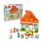 LEGO DUPLO Bluey: Bluey’s Family House with Memory Game (10459)
