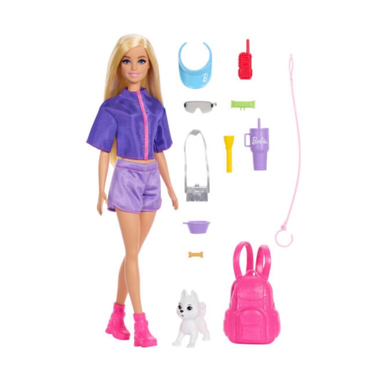 Mattel Barbie Family & Friends : Barbie Malibu - Outdoor Adventures (JJV59)