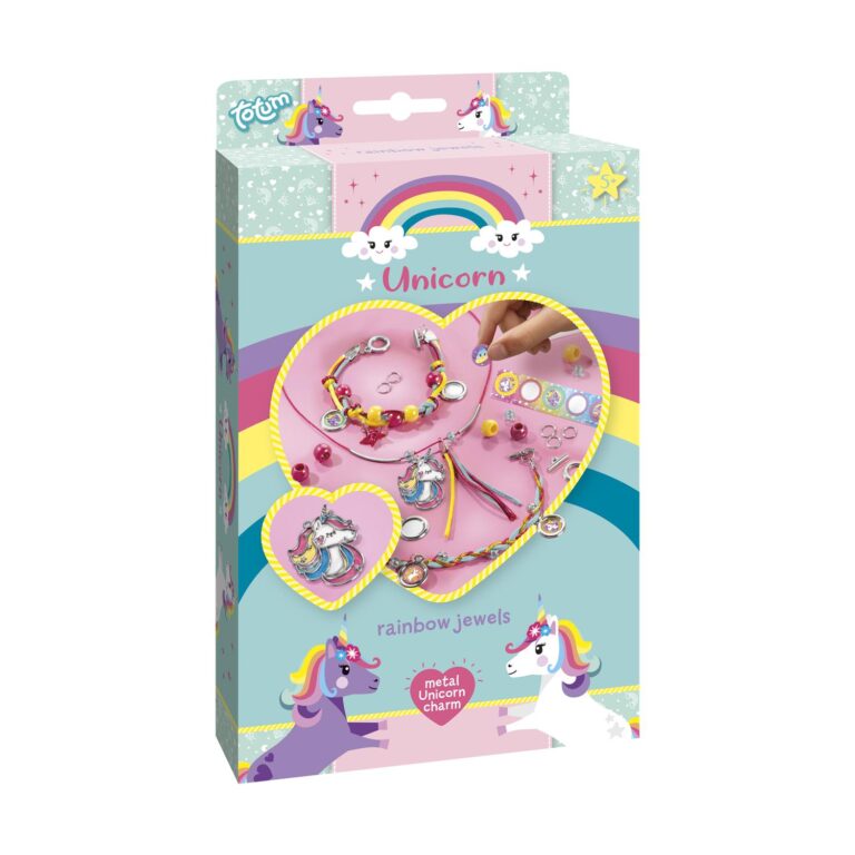 Totum: Unicorn - Rainbow Jewels - Metal Unicorn Charm (TT071063)